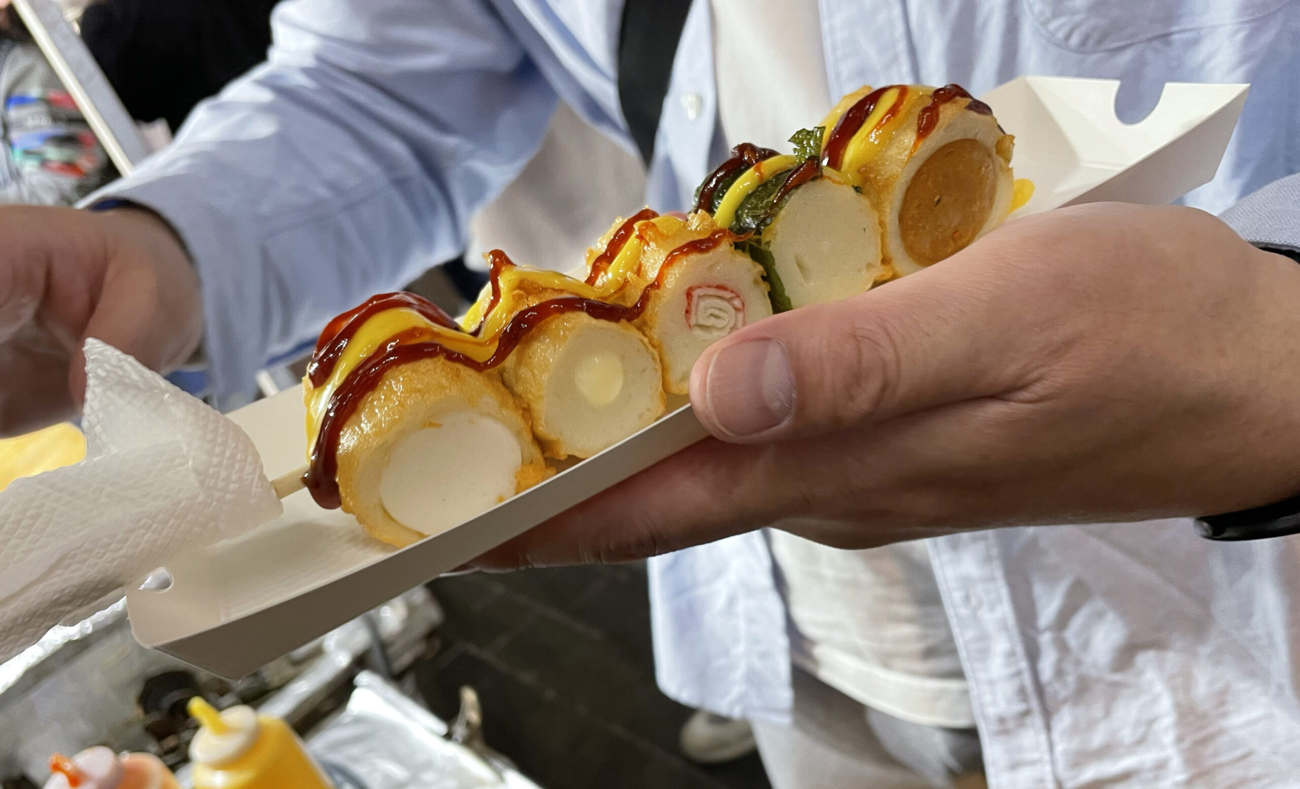 ソウル　揚げ物　屋台